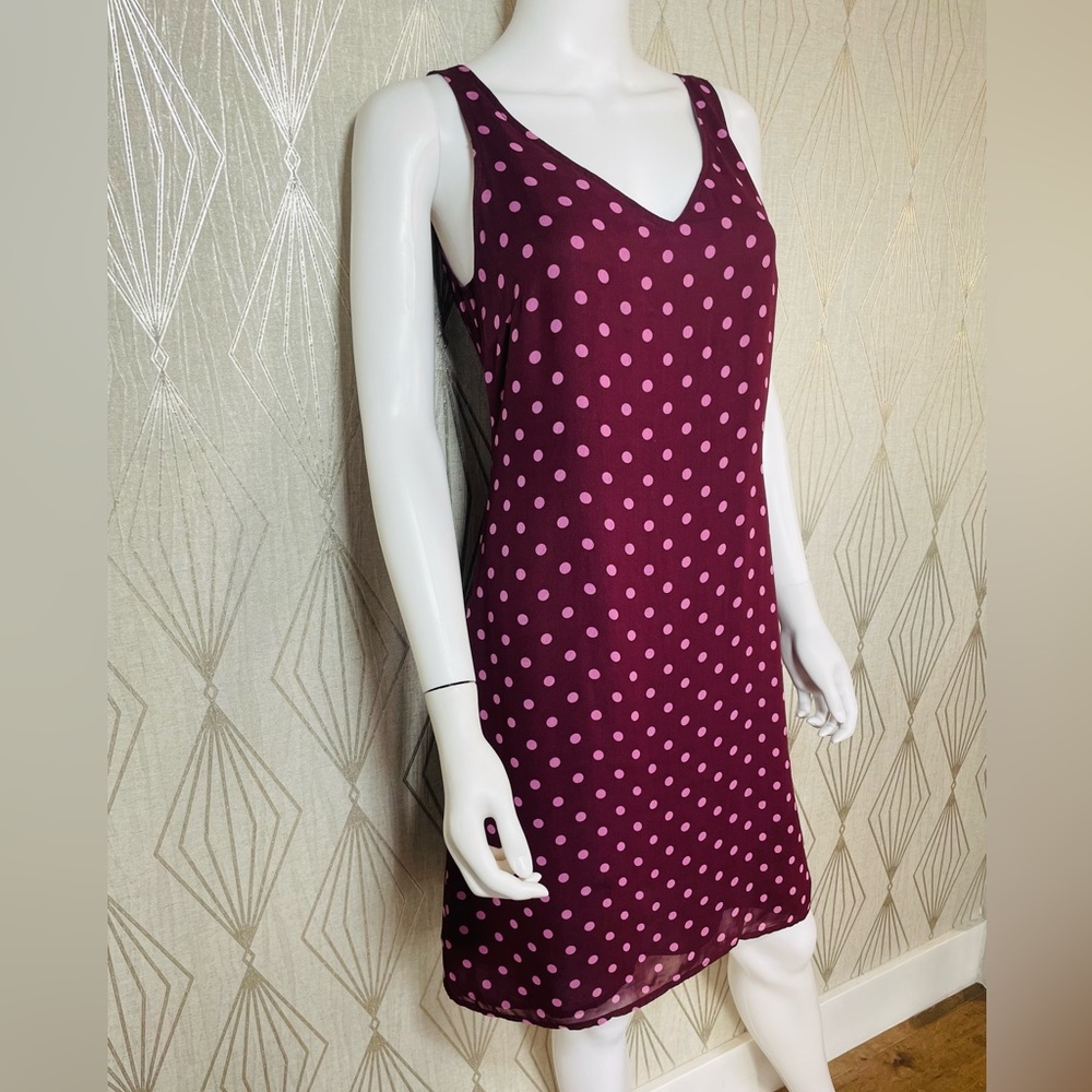 CUE Polka Dot Slip Dress